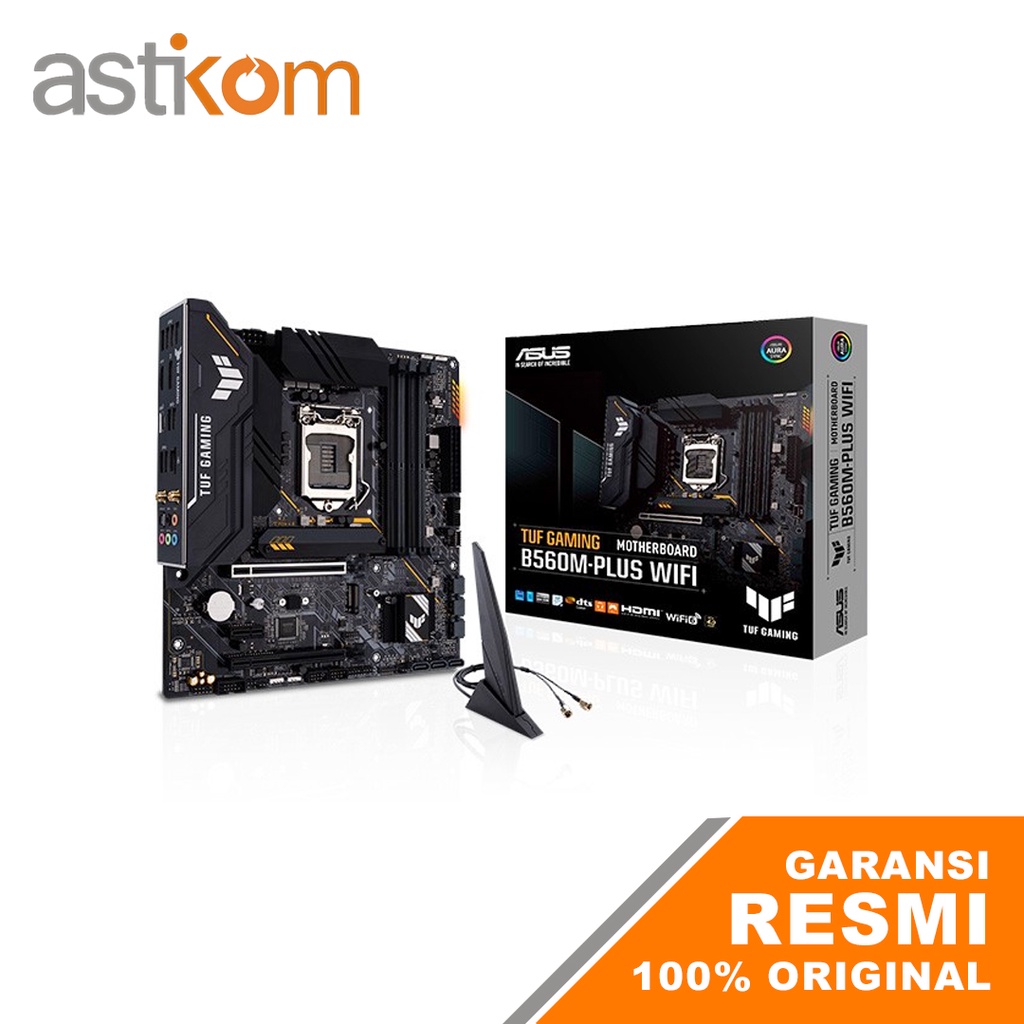 Moederbord Voor Asus TUF GAMING B560M-E – LGA1200 – DDR4 – Micro-ATX – 64GB Max – Dubbele RJ45 – Gaming En Kantoor