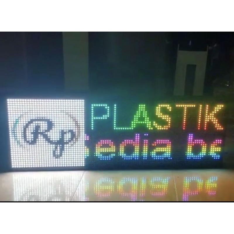 Jual RUNNING TEXT Fullcolour Outdoor Garansi Grosir Ukuran 40cmx100cm ...