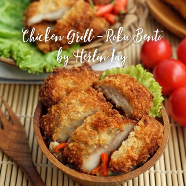 Jual Chicken Katsu Manis Bumbu Grill Roku Bento Homemade Nugget Frozen ...