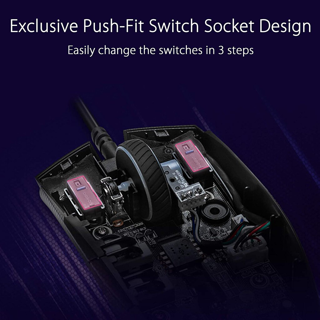 Jual ASUS ROG Strix Impact II Gaming Mouse Garansi Resmi | Shopee Indonesia