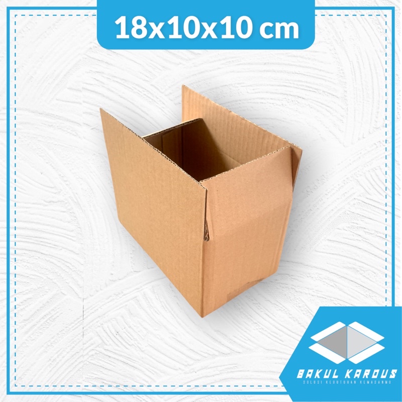 Jual kardus 18X10X10 cm | box | karton | kardus polos | kardus jadi ...