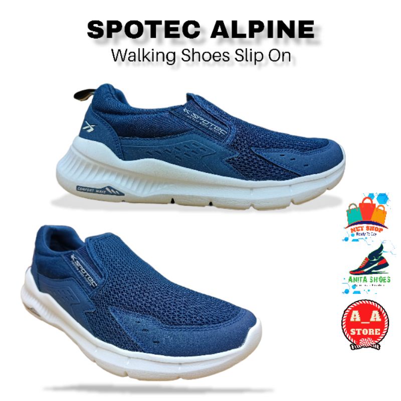 Jual Spotec Alpine Walking Shoes | Sepatu Slip On Spotec Alpine ...