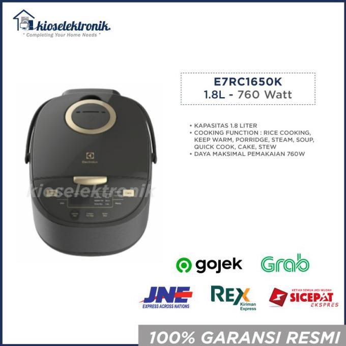 Jual Rice Cooker Electrolux E7Rc1650K 1.8L E7Rc1650K Memelinjomart