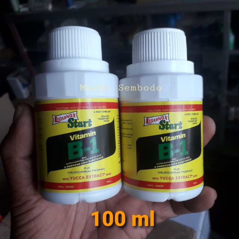 Jual B1 Vitamin B-1 Tanaman Liquinox Start 100 Ml | Shopee Indonesia