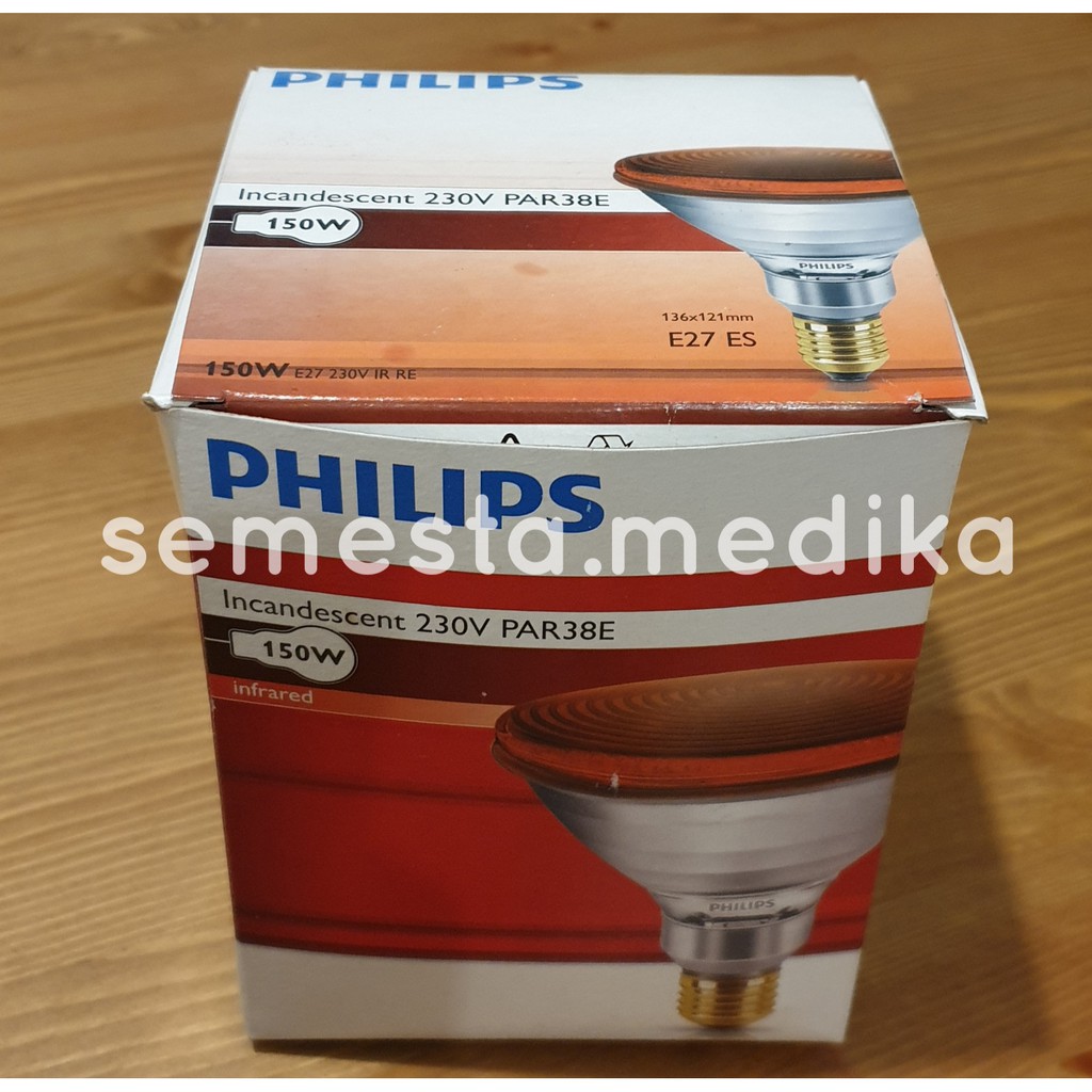 Jual BOHLAM LAMPU INFRA RED PHILLIPS PHILIPS . INFRARED . INFRA MERAH ...