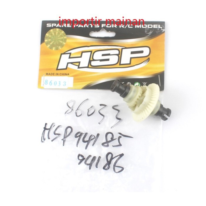 Jual Promo Differential Gear Complete Rc Car Hsp 94185 94186 No Part ...