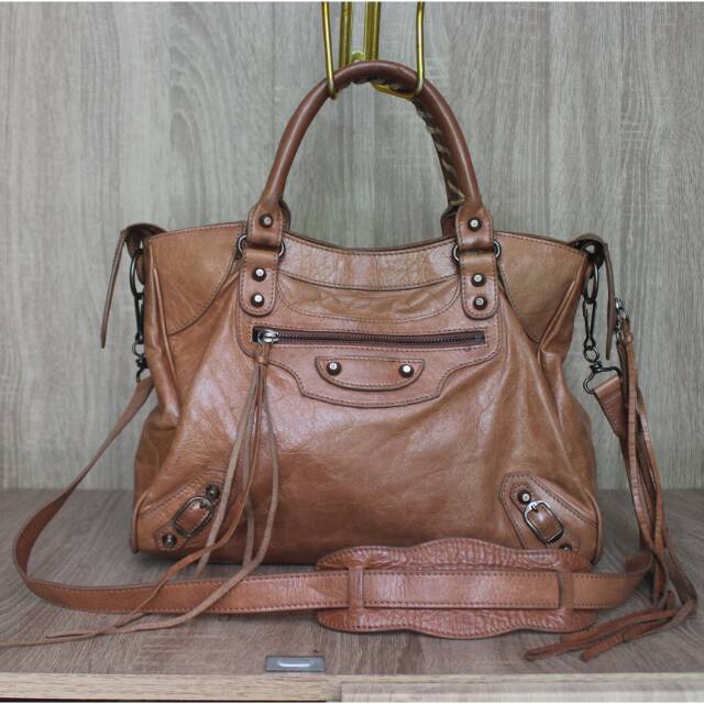 Tas BALENCIAGA CITY CLASSIC Preloved Second Kulit Asli