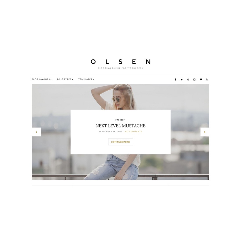 Jual CSS Igniter Olsen WordPress Theme GPL Shopee Indonesia