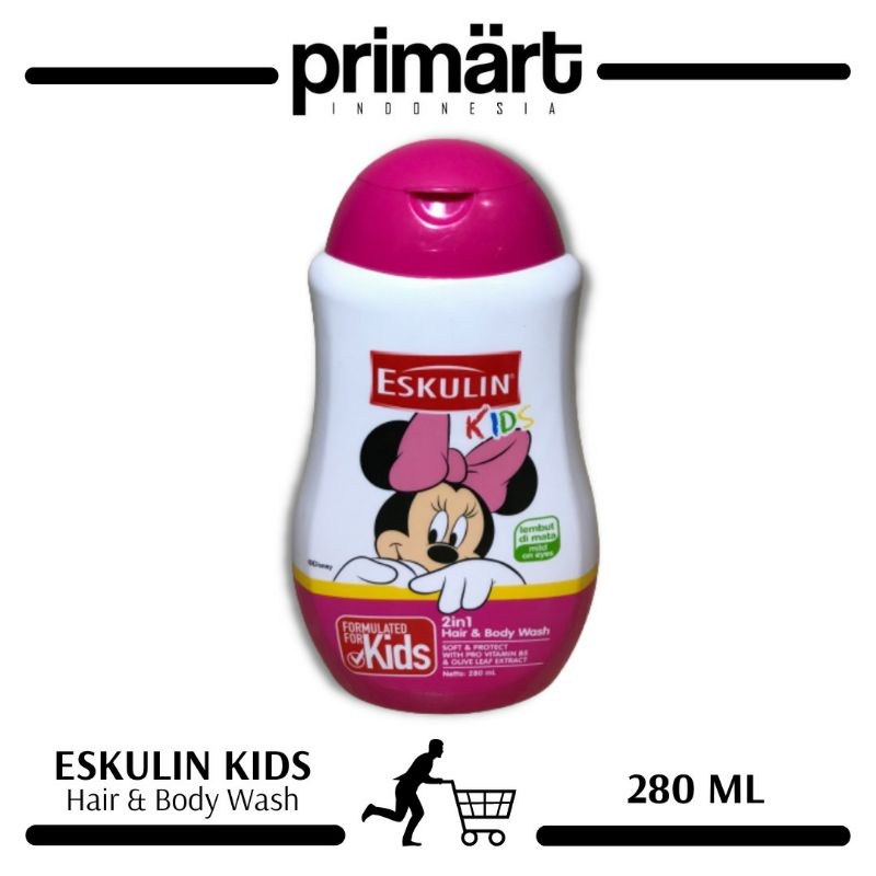 Jual ESKULIN KIDS HAIR & BODY WASH 280ML | Shopee Indonesia