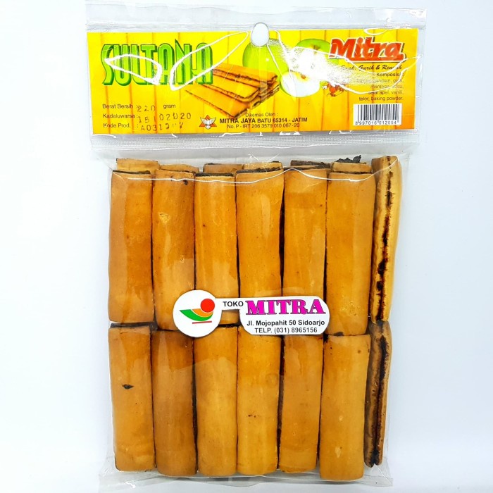Jual Mitra Sultana 220gr Biskuit Kue Kering Sultan Cookies Shopee Indonesia 6781