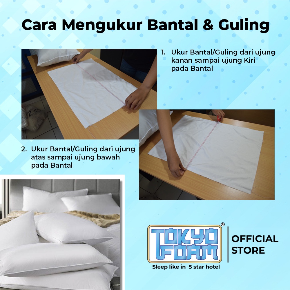 Jual Guling Eco Latex by Tokyo Foam | Shopee Indonesia
