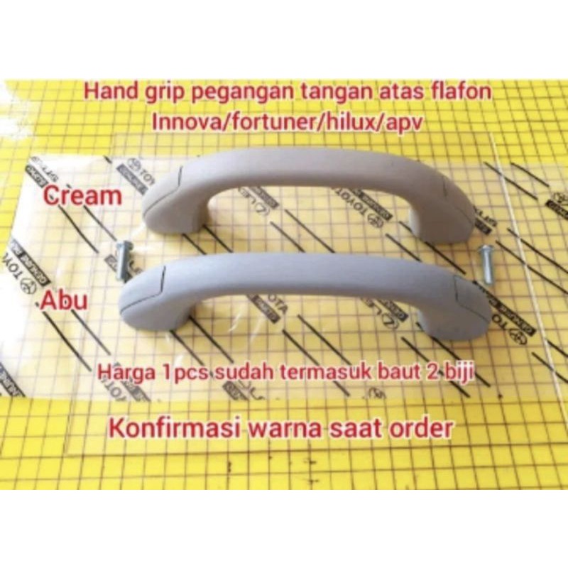 Jual handle pegangan tangan atas Toyota Innova Fortuner Hilux | Shopee ...