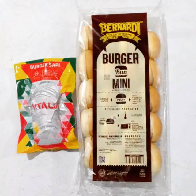 Jual Paket Burger Mini 500gr | Shopee Indonesia