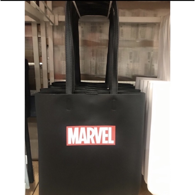 Jual Tote bag Marvel Miniso Shopee Indonesia