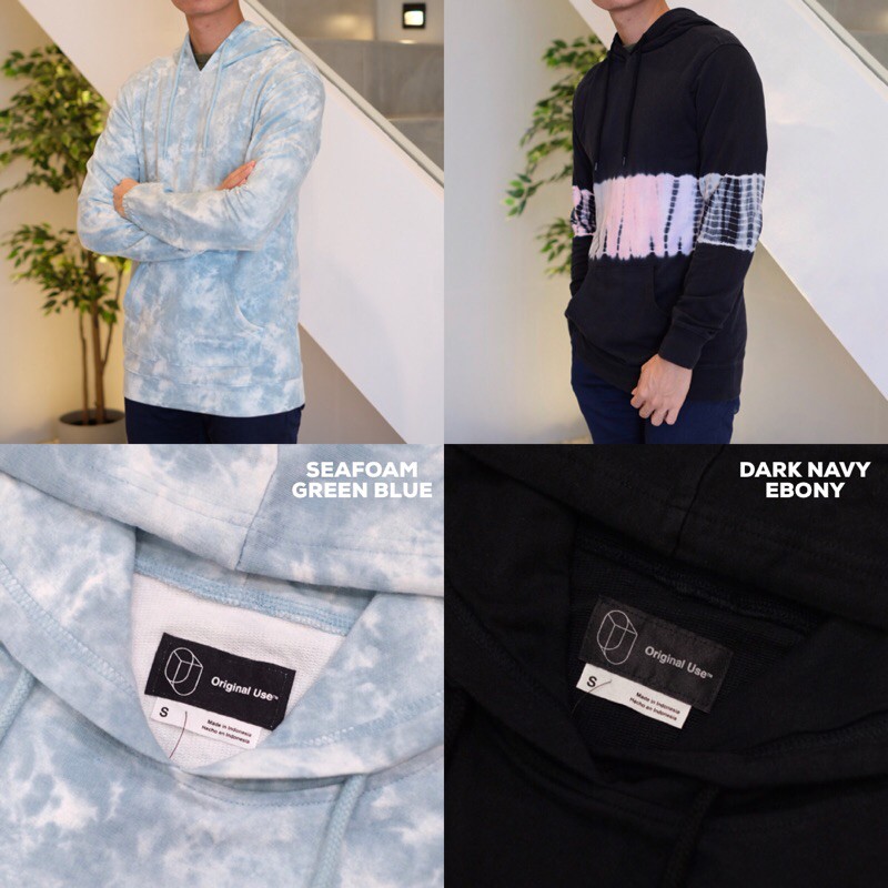 Jaket Original Use Tie Dye Pullover Hoodie OU JKT 01