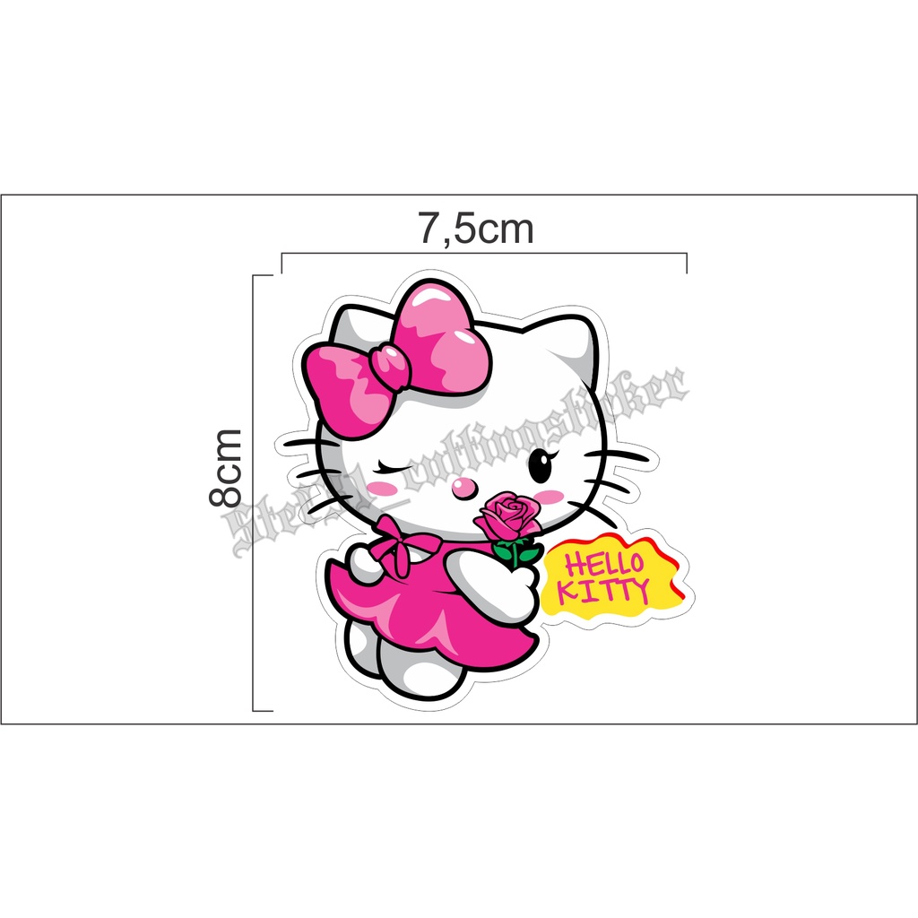 Jual stiker printing hello kitty sticker hello kitty shopee indonesia