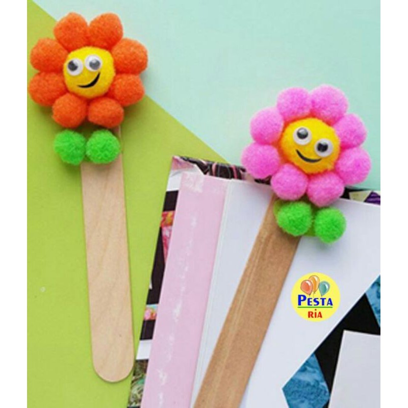 Jual murah!! stik kayu es krim / 45pcs / stik untuk kerajinan tangan