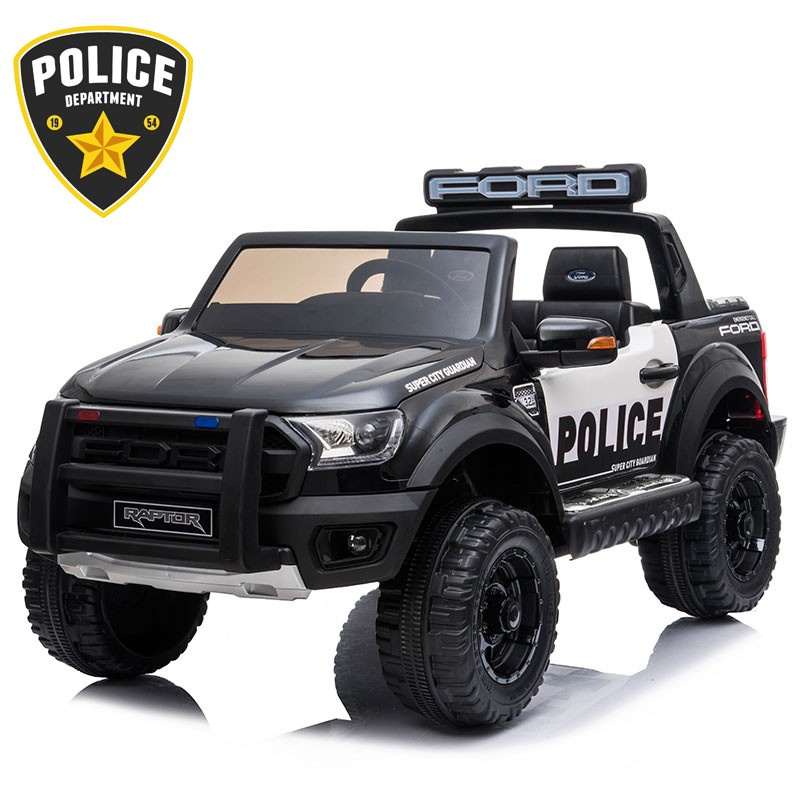 Jual Mainan Mobil Aki Anak Ford Raptor Ranger Police Lisensi | Shopee ...