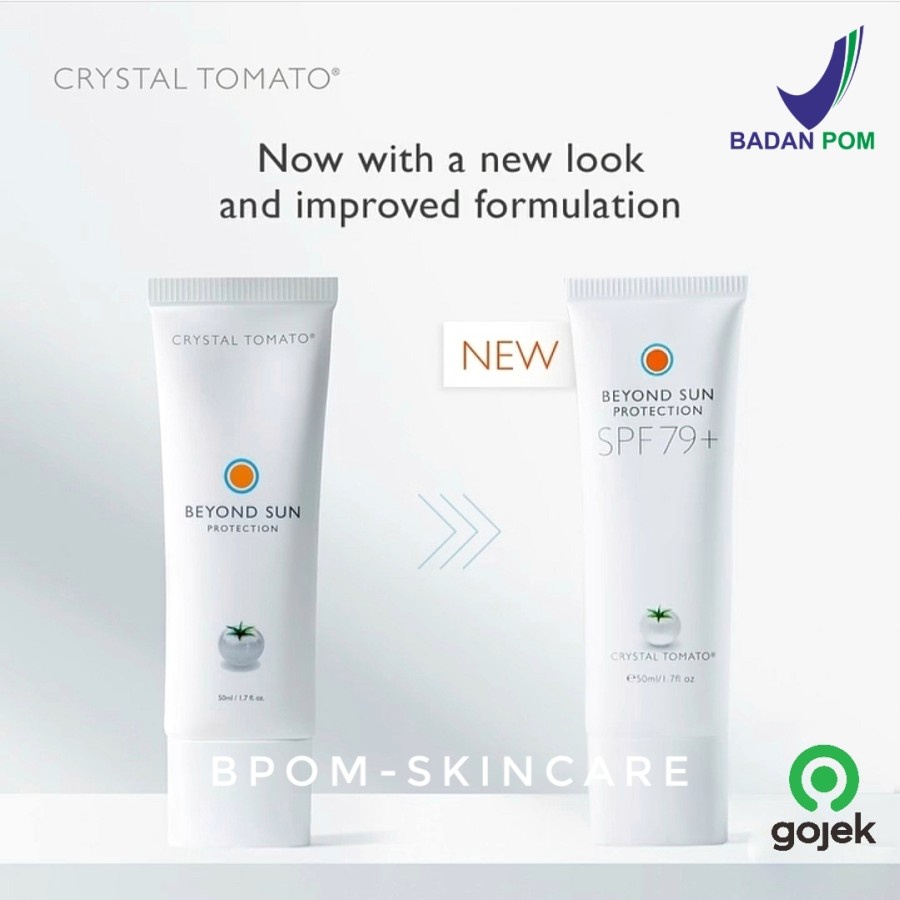 Jual Crystal Tomato Beyond Sun Protection SPF 79 50mL Brightening ...