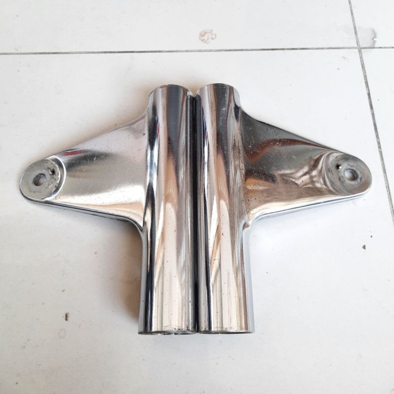 Jual dudukan pangkon breket briket lampu depan head lamp headlamp yamaha rx 100 rx100 ori