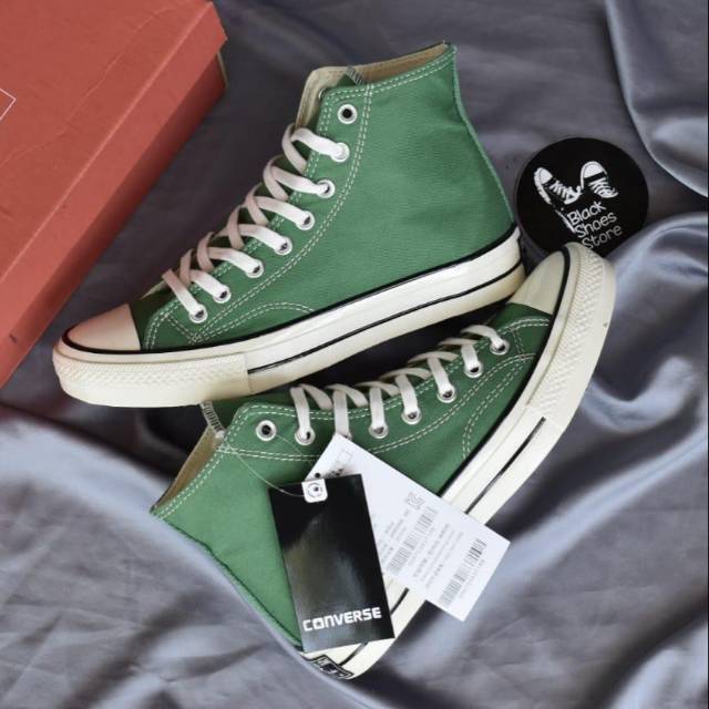 Converse hi green hotsell
