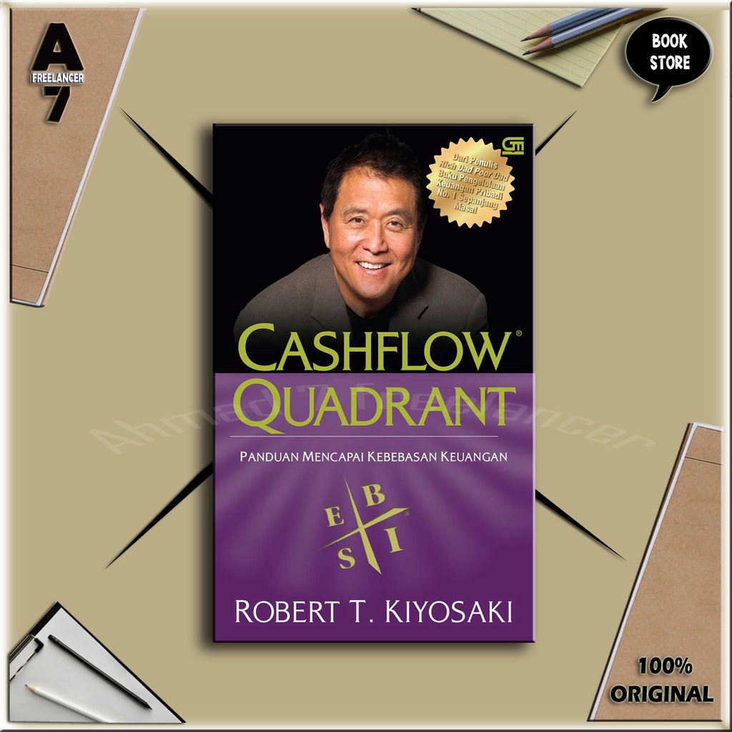 Jual Buku Rich Dads Cashflow Quadrant Edisi Revisi Robert T