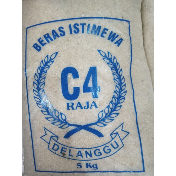 Jual beras c4 raja beras istimewa 5kg | Shopee Indonesia