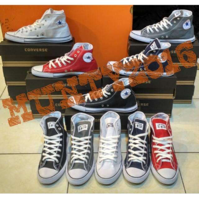 Jual GROSIR CONVERSE ALL STAR HIGH CUT INCLUDE BOX Shopee Indonesia