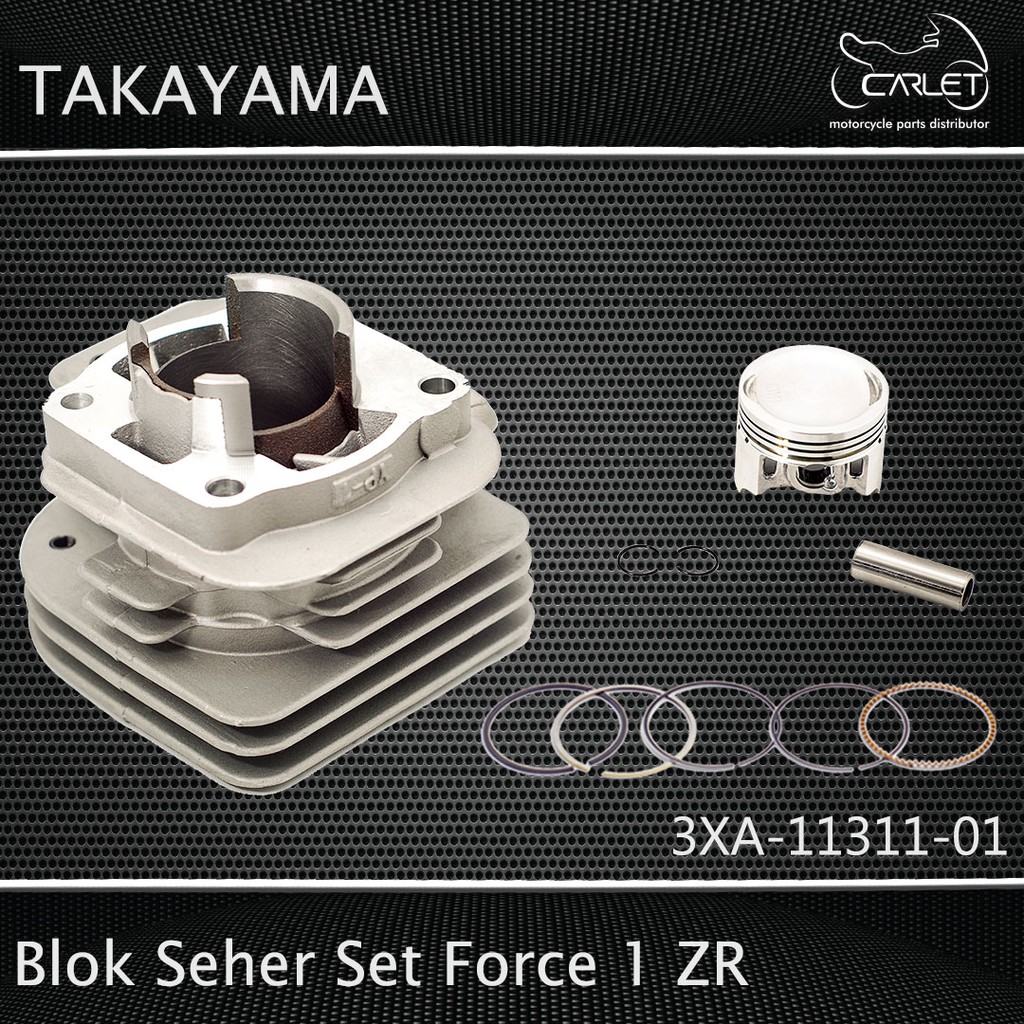 Jual Takayama Cylinder Block Assy / Blok Mesin Seher Set Force 1 ZR ...