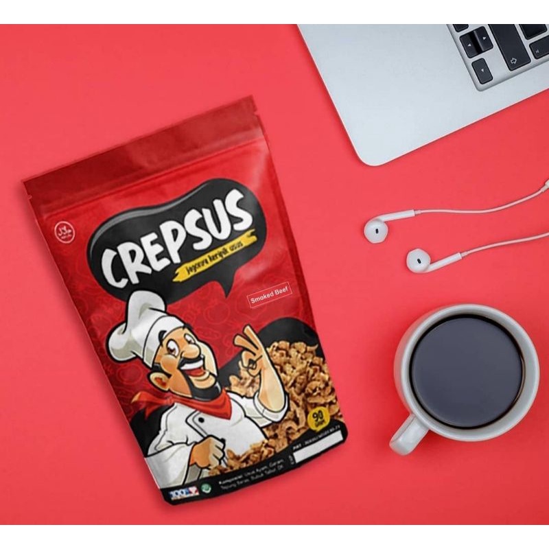 Jual STOK BARU Crepsus keripik Usus 90gram | Shopee Indonesia