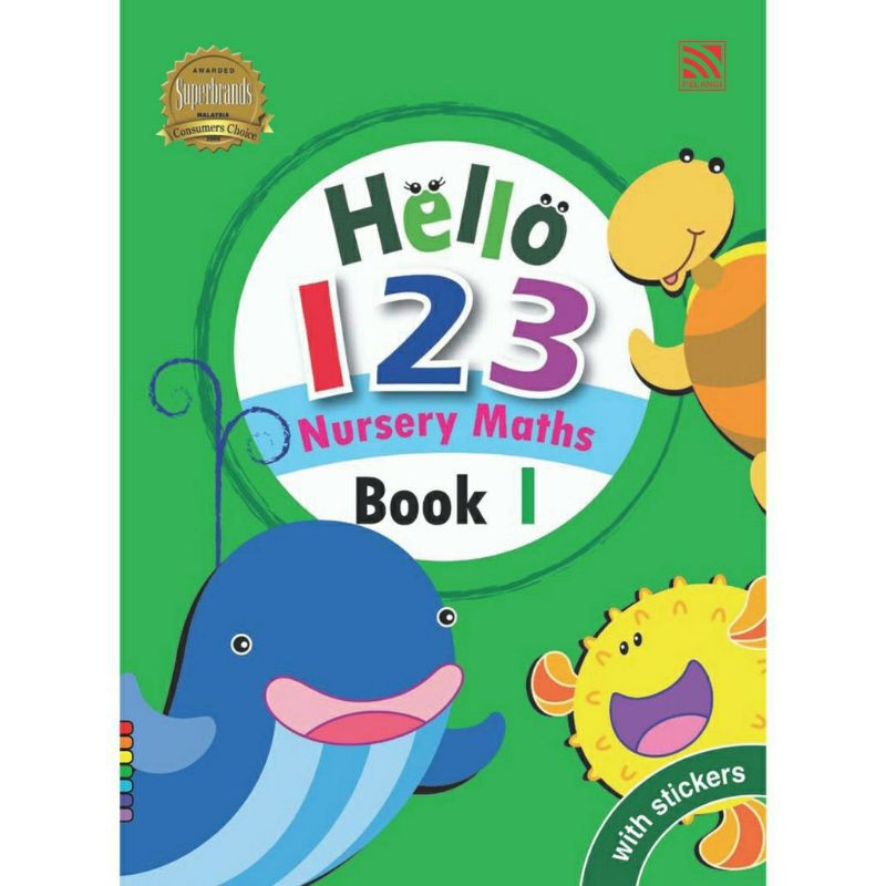Jual Buku Hello 123 Nursery Math Book 1 | Shopee Indonesia