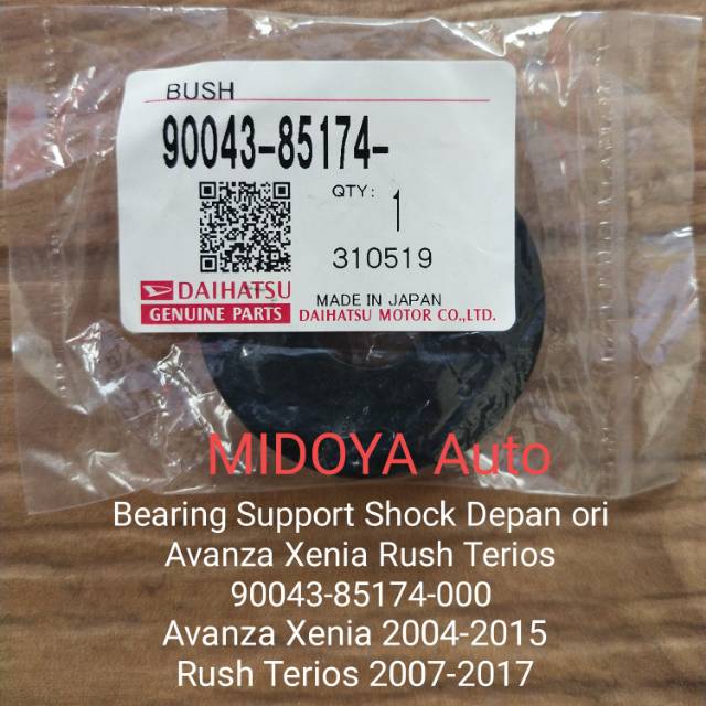 Jual Bearing Support Shock Depan Avanza Xenia Rush Terios ori 90043 ...