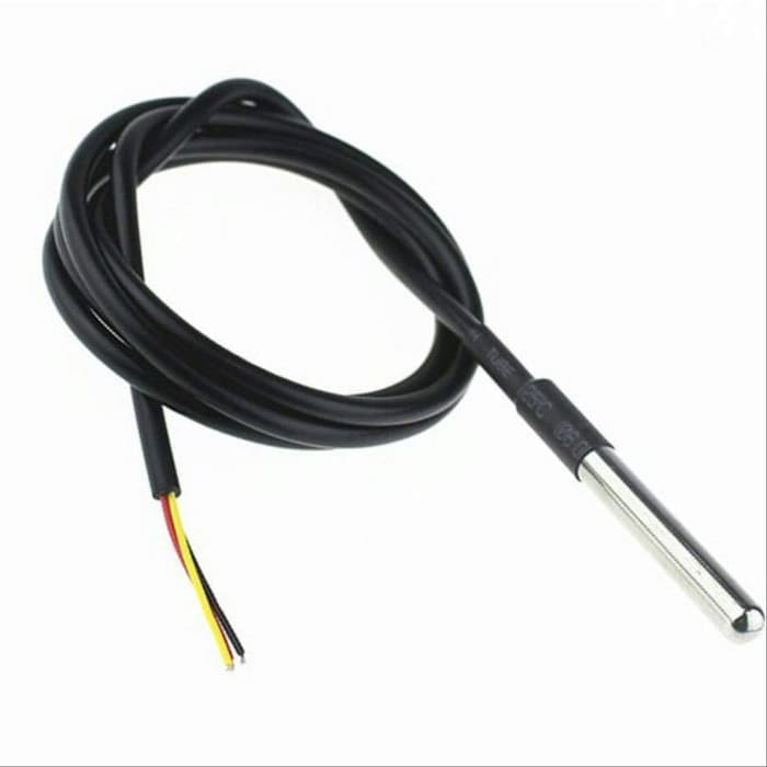 Jual SENSOR SUHU DS18B20 WATERPROOF TEMPERATURE PROBE SENSOR | Shopee