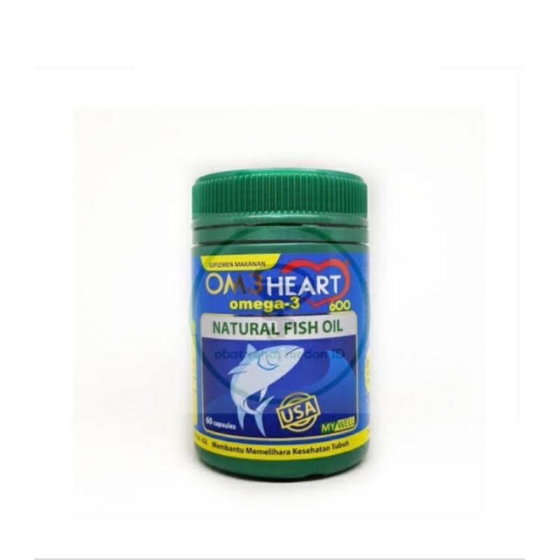 Jual OM3HEART OMEGA 3 mini capsules Shopee Indonesia
