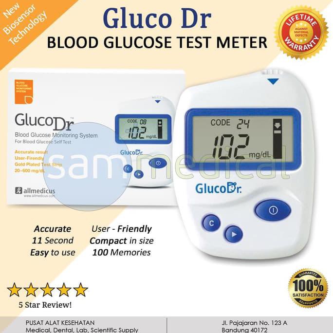 Jual GLUCO DR SYSTEM BIO SENSOR METER ( TANPA STRIP ) PALING MURAH ...