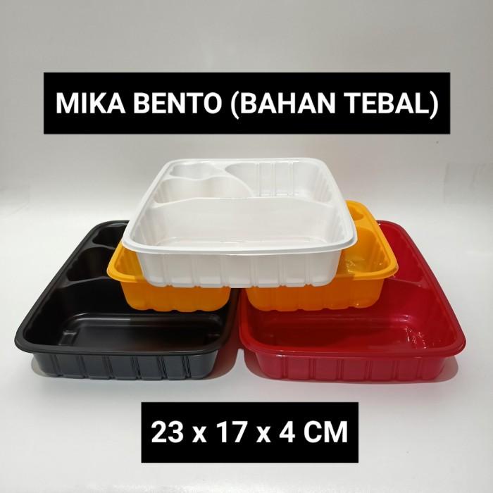 Jual Partisi Mika Bento 4 Sekat Tray Bento Bintang Thp Model Warna 25