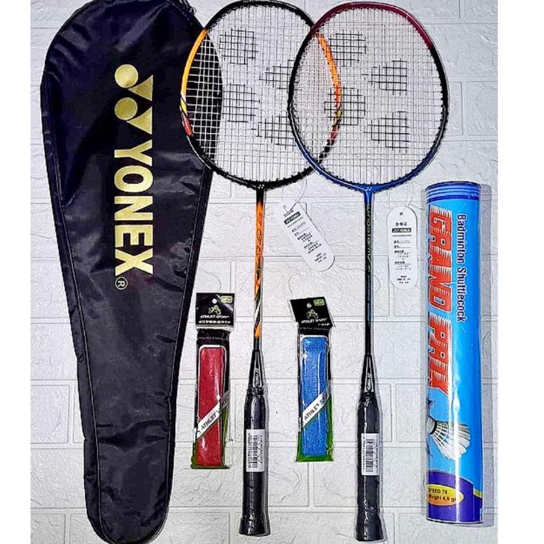 Jual Raket Badminton Yonex Dan Lining Lentur Terlengkap Bonus Tas ...