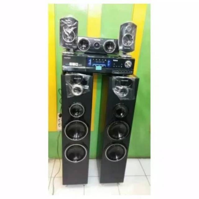 Jual PROMO BIG BAND HOME THEATRE POLYTRON BLUETOOTH BB5510 /Original
