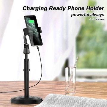 Tempat Tripod Smartphone Adjustable 360 Tongsis Dudukan Phone Holder