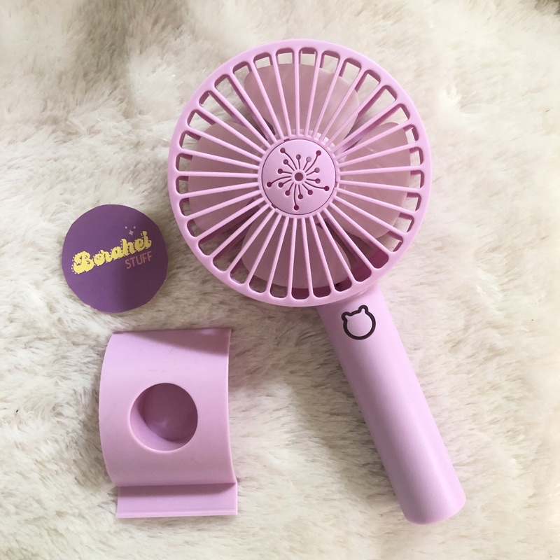 Jual lilac hand fan set | Shopee Indonesia