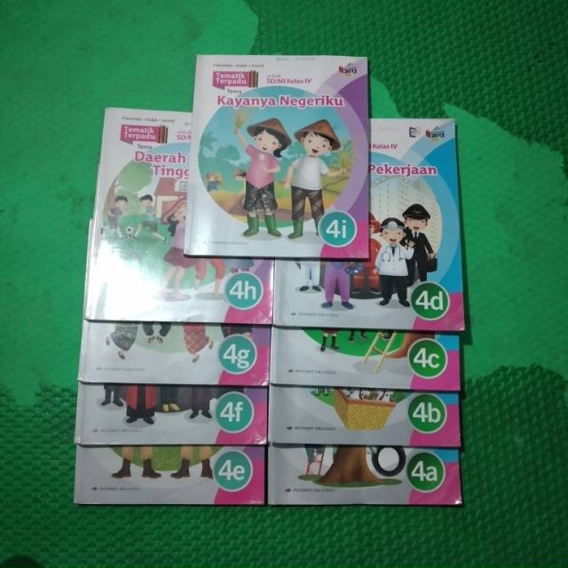 Jual BUKU BEKAS ERLANGGA - TEMATIK TERPADU KELAS 4 SD K13 REVISI ...