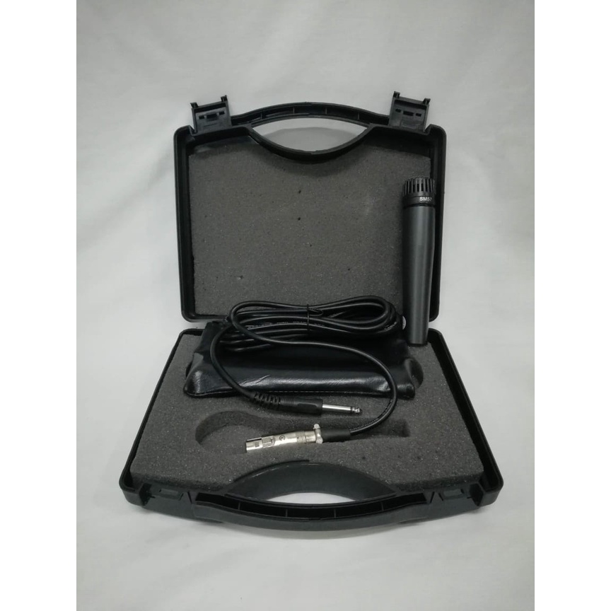 Jual MIC INSTRUMEN KABEL SHURE SM 57 GENDANG KOPER | Shopee Indonesia