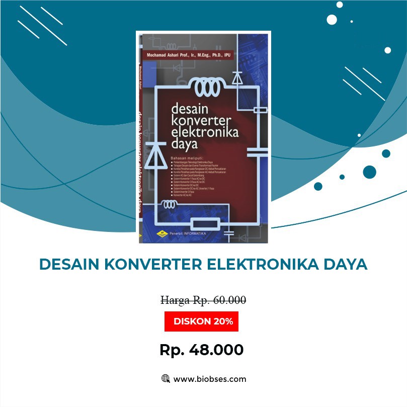 Jual BUKU DESAIN KONVERTER ELEKTRONIKA DAYA | Shopee Indonesia