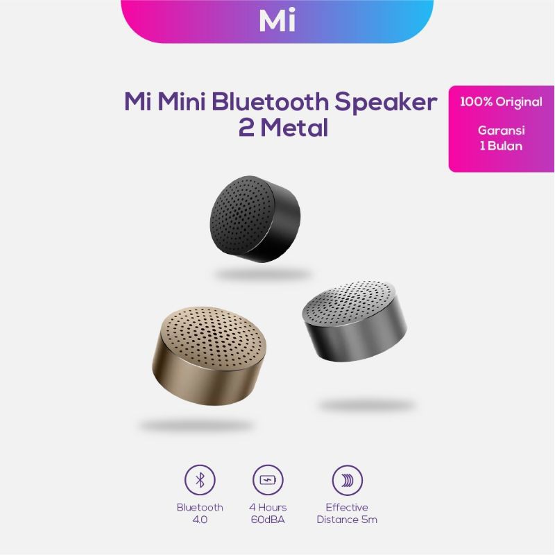 Jual Speaker Bluetooth Xiaomi Mi Bluetooth Speaker Mini Original ...