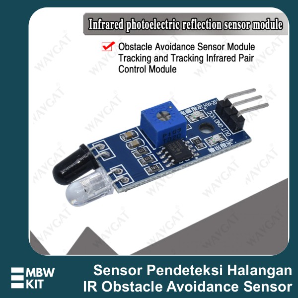 Jual IR Infrared Obstacle Avoidance Ssensor Module Pendeteksi Halangan ...