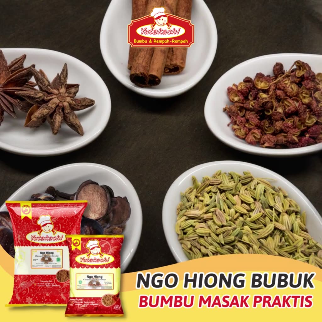 Jual Bumbu Ngo Hiong Bubuk 100gr Yutakachi / Gohyong Viral / Go Hiong ...