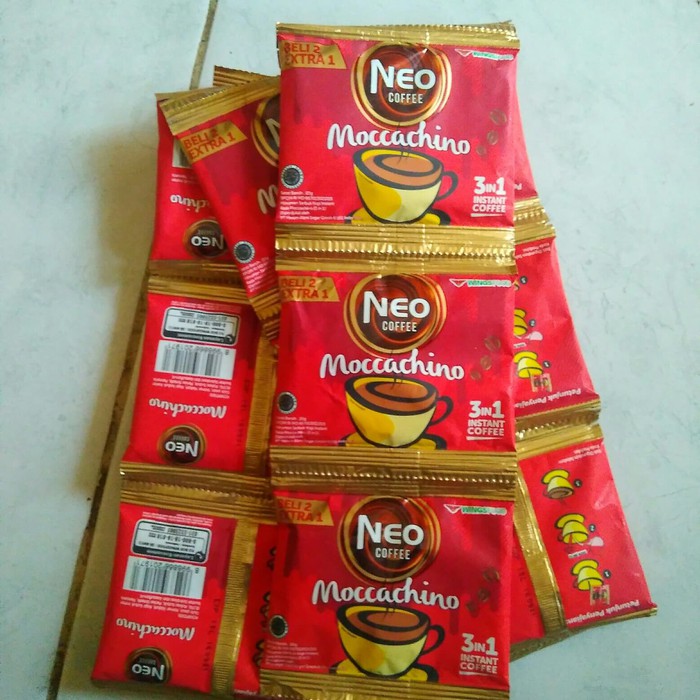 Jual Kopi Neo Mochachino / Caramel / Tiramisu Coffee 9 sachets Shopee