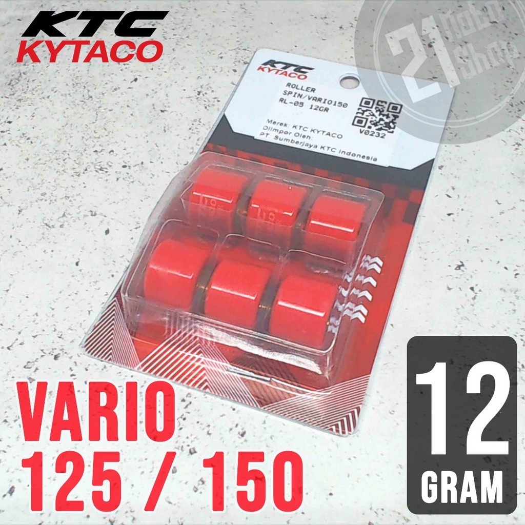 Jual Roller KTC 12 gram Vario 150 / 125 PCX ADV Genio New Beat