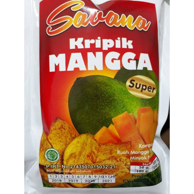 Jual Keripik Kripik Kerupuk Krupuk Buah Mangga Super Savana Camilan