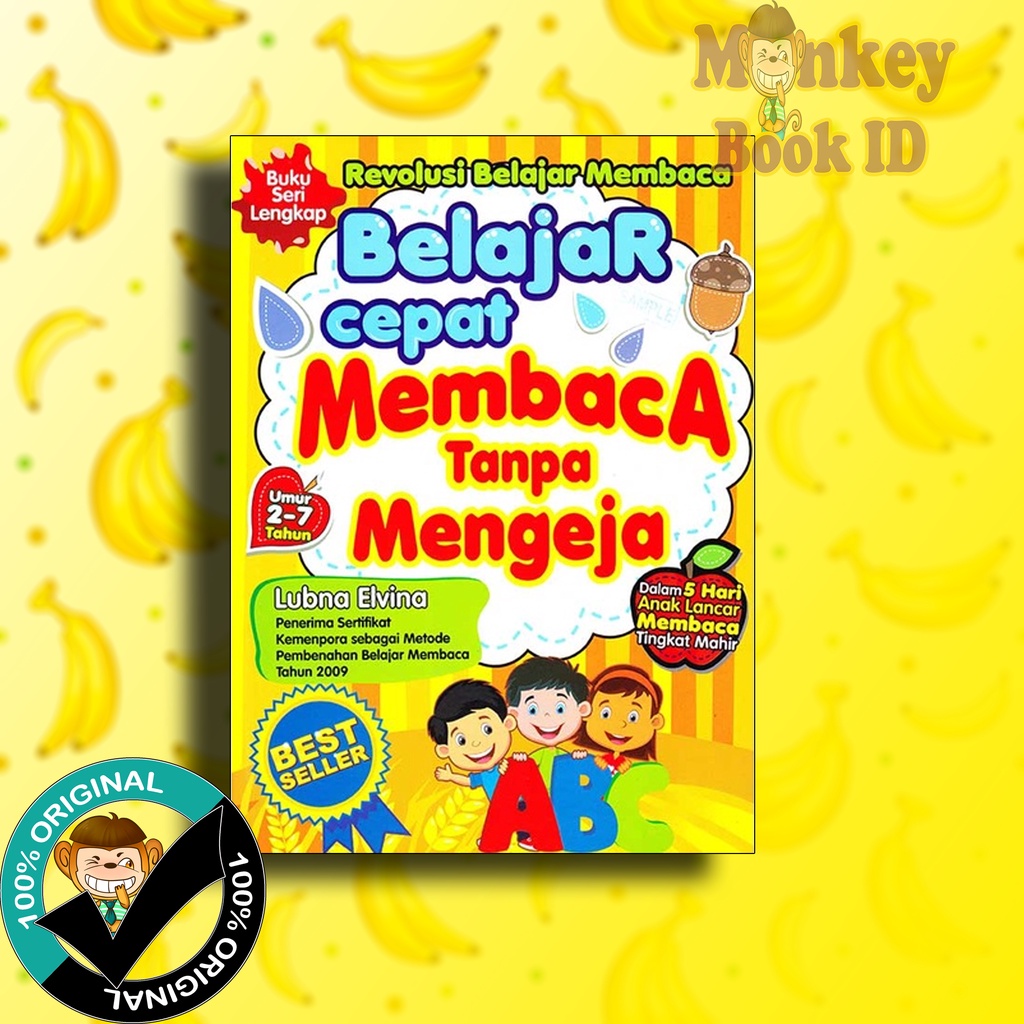 Jual Buku Anak Revolusi Belajar Membaca Belajar Cepat Membaca Tanpa ...